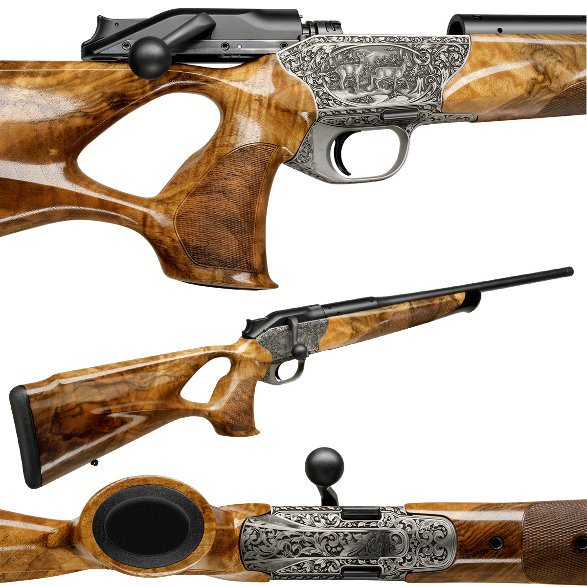 Rifle de cerrojo rectilíneo Blaser R8 Grand Luxe Success