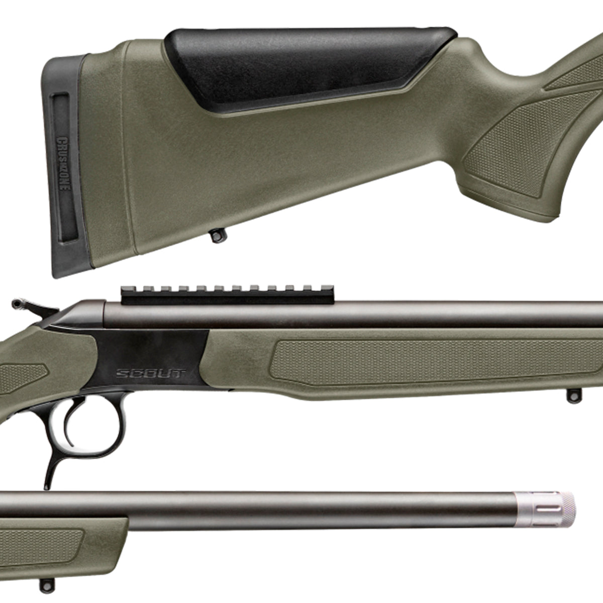 Escopeta monotiro CVA Scout Spur