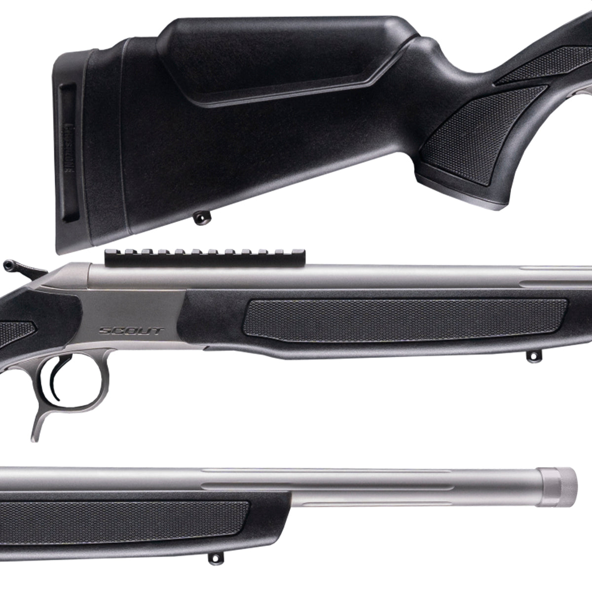 Rifle monotiro CVA Scout TD Stainless