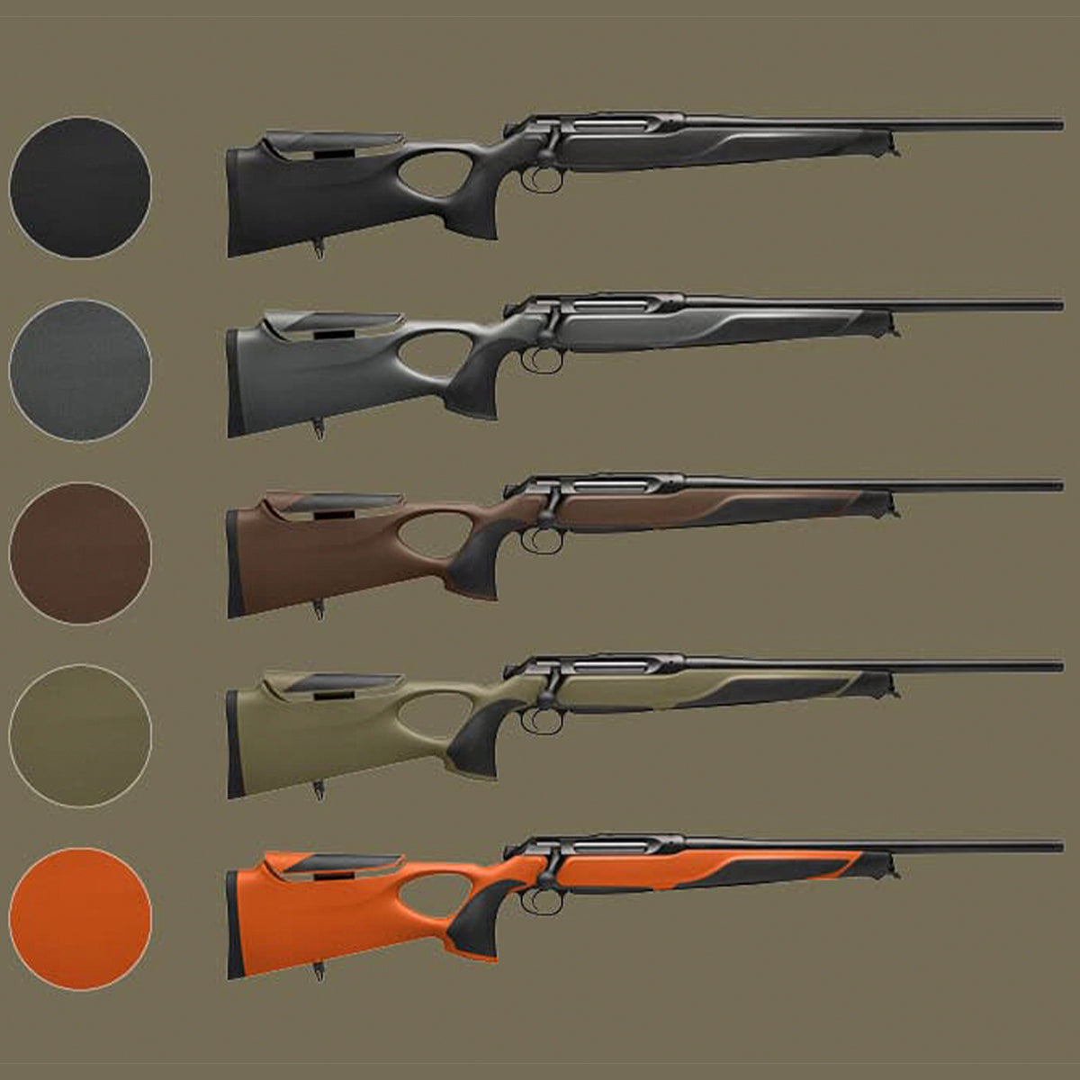 Rifle de cerrojo Sauer 505 Synchro XTC