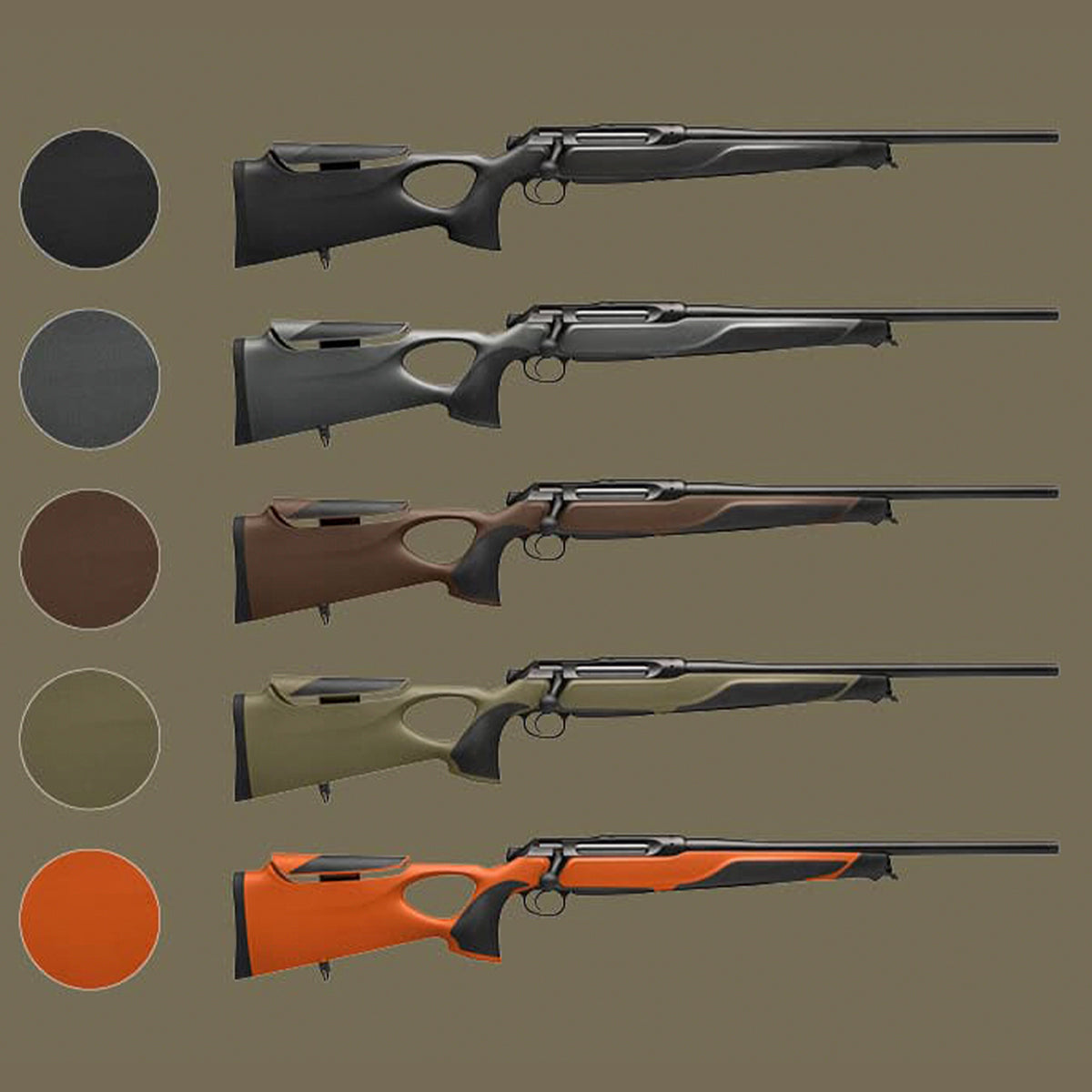 Rifle de cerrojo Sauer 505 Synchro XT