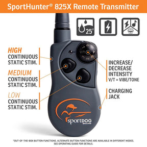 Collar de adiestramiento para perros SportDOG SportHunter 825x