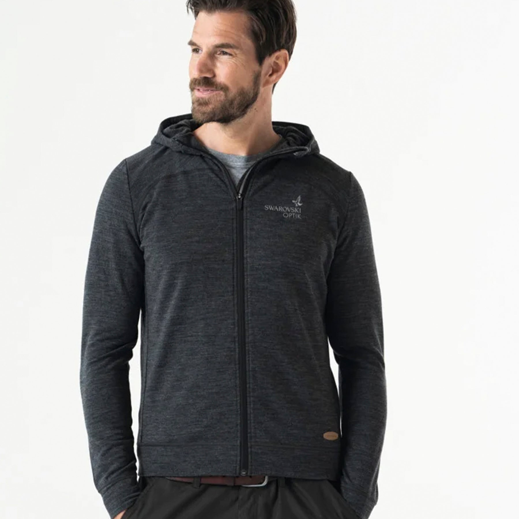 Sudadera con capucha para hombre Swarovski Optik MH Merino