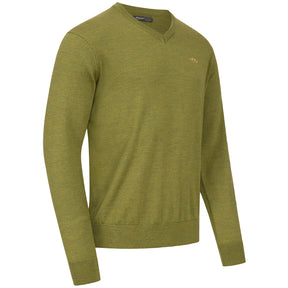 Suéter de lana merino BLASER cuello en V