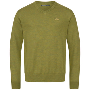 Suéter de lana merino BLASER cuello en V