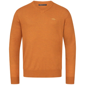 Suéter de lana merino BLASER cuello en V
