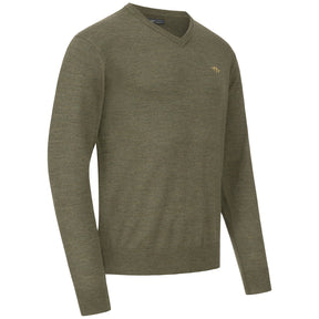 Suéter de lana merino BLASER cuello en V
