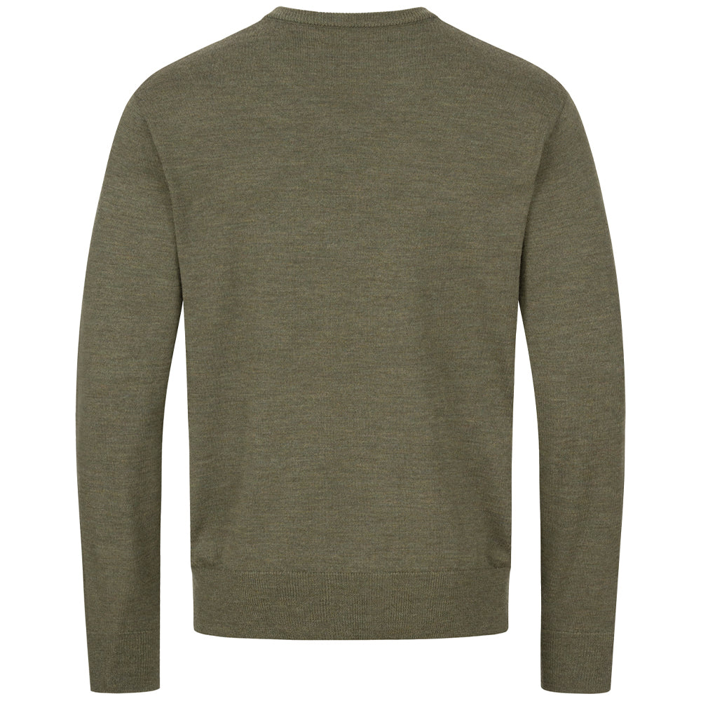 Suéter de lana merino BLASER cuello en V