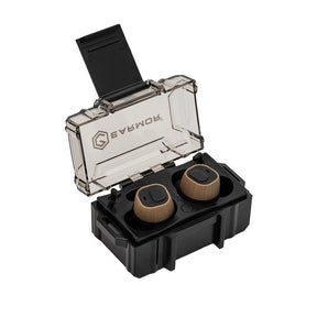 Tapones auditivos electrónicos Earmor M20 Marrón imagen principal