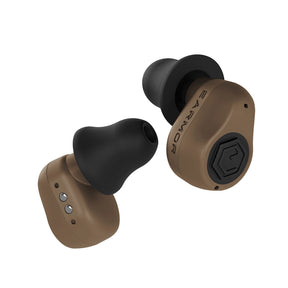 Tapones auditivos electrónicos Earmor M23T AI Marrón imagen par