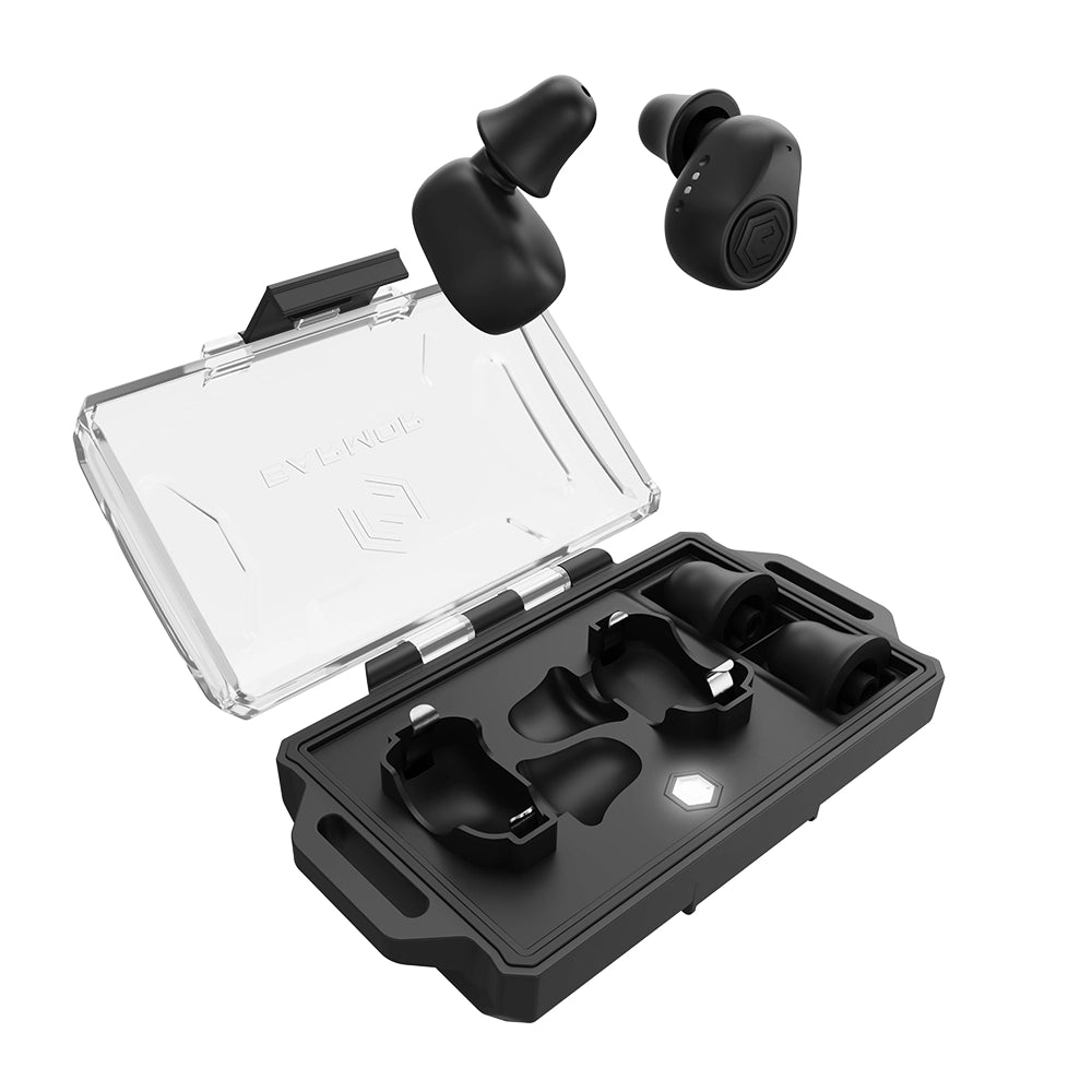 Tapones auditivos electrónicos Earmor M23T AI Negro imagen principal