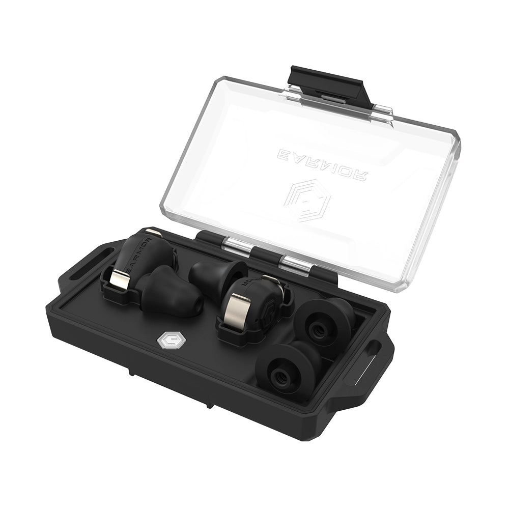 Tapones auditivos electrónicos Earmor M23T AI Negro imagen secundaria