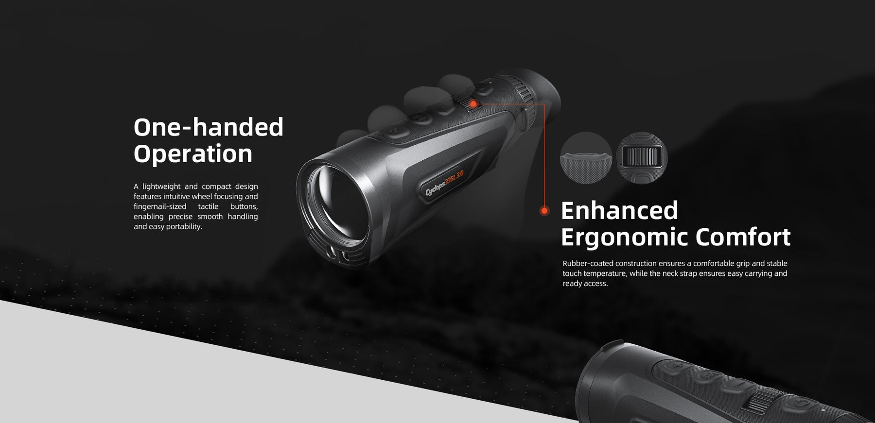 Monocular térmico Thermeye Cyclops 335L 3.0