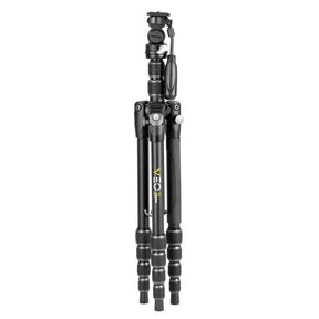 Veo 3T 235AP Trípode profesional con rótula de 2 vías. Convertible en monopie. Gran estabilidad y fabricación CNC para mayor durabilidad. Cerrado.