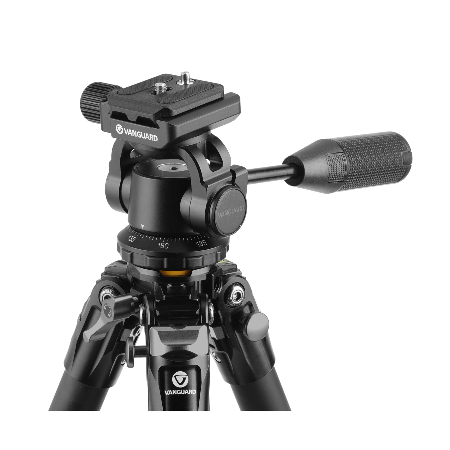 Veo 5 264AO28 trípode de aluminio rótula de 2 vías para observación