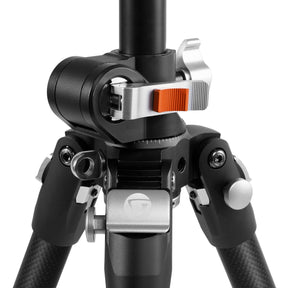 Veo 5+ 263CPS - Trípode de carbono con columna multiángulo, rótula de 3 vías