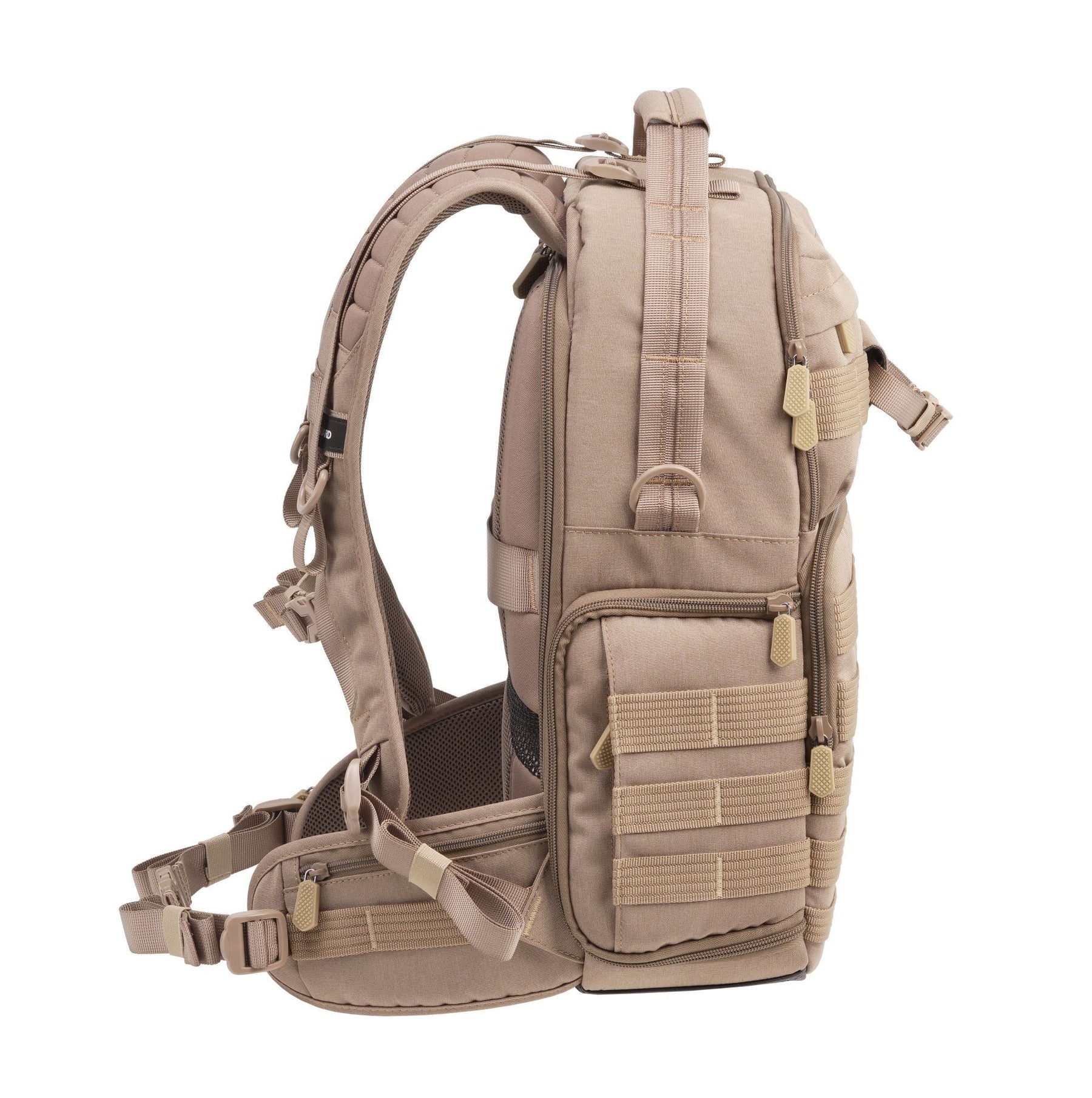 Mochila fotográfica táctica Veo Range T45M BG, lateral 1