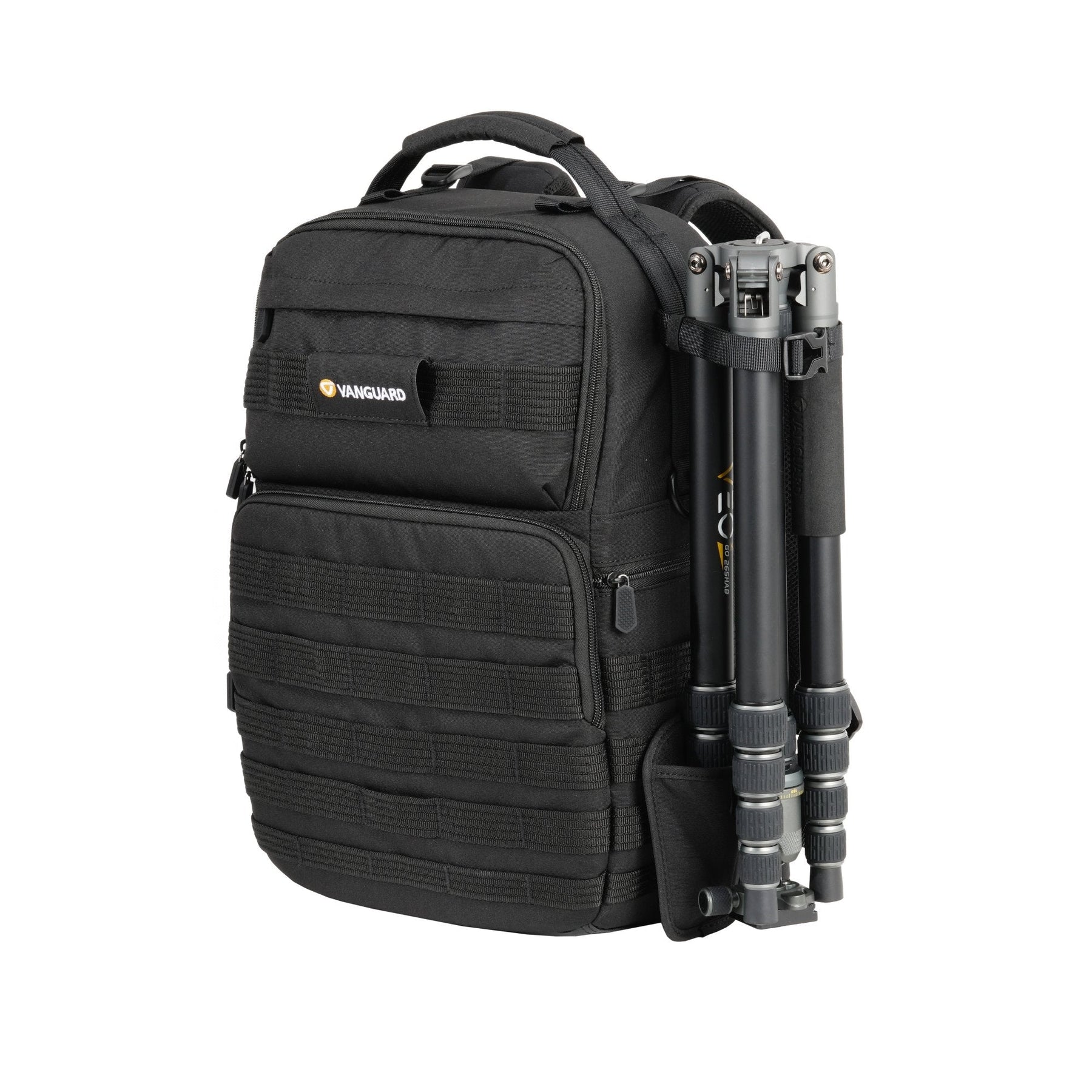 Mochila fotográfica táctica Veo Range T45M BK con trípode