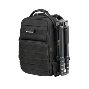 Mochila fotográfica táctica Veo Range T45M BK con trípode