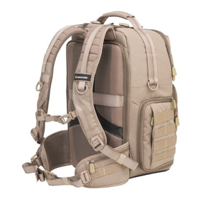 Mochila para cámara y equipo táctica Veo Range T48 BG, ángulo posterior 1