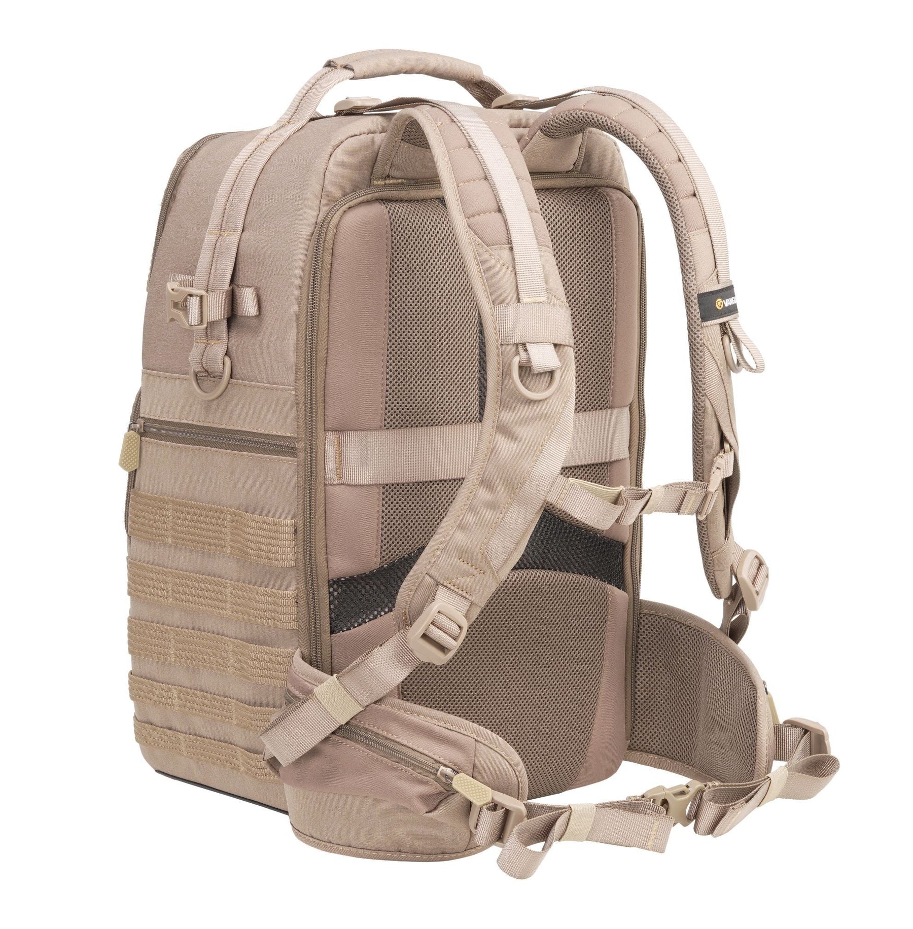 Mochila para cámara y equipo táctica Veo Range T48 BG, ángulo posterior 2