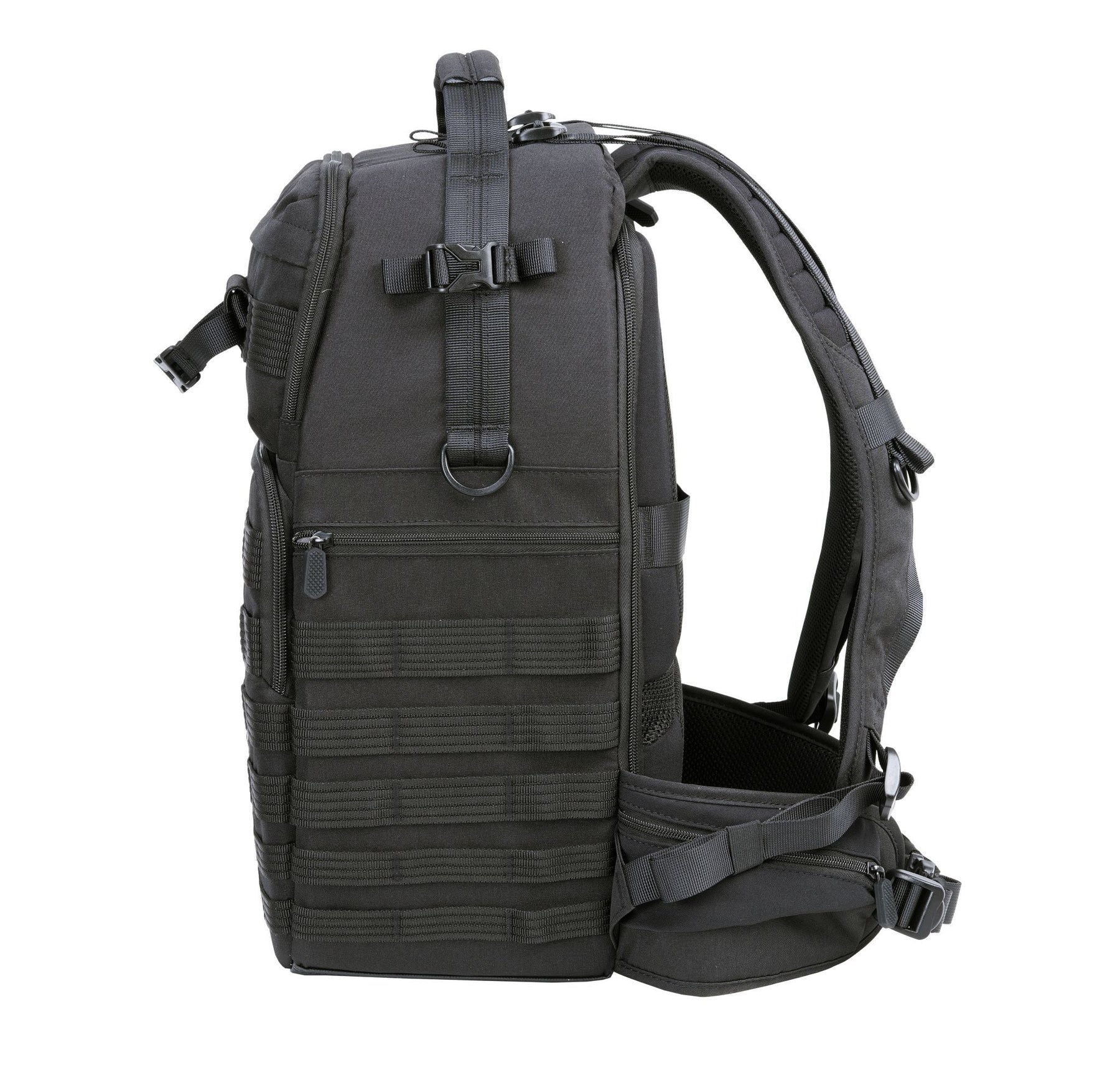 Mochila para cámara y equipo táctica Veo Range T48 BK, lateral 2
