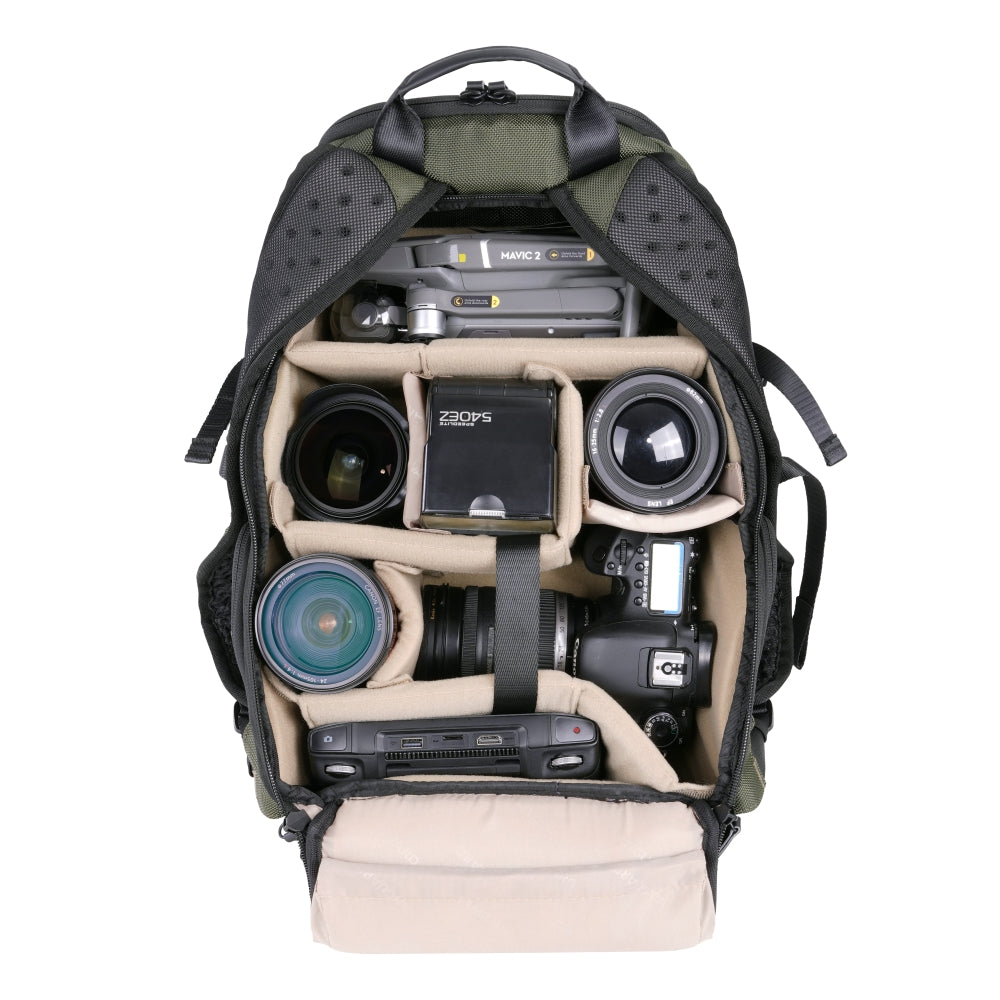 Veo Select 46BR BK - Mochila con dron cámara y objetivos