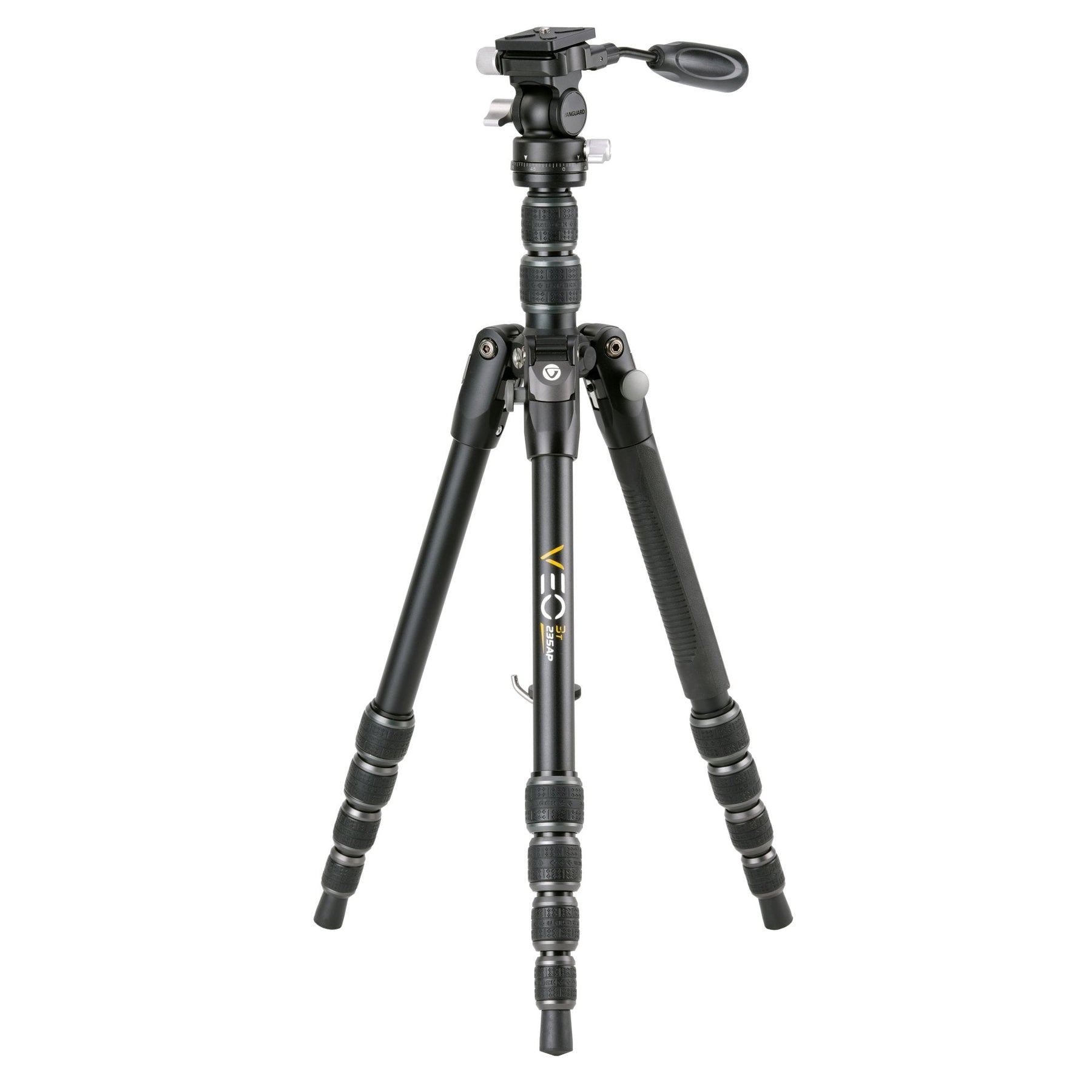 Veo 3T 235AP - Trípode de viaje de aluminio, rótula de paneo