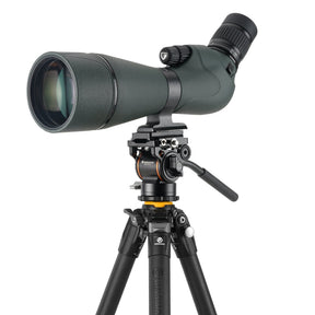 Trípode con rótula fluida para telescopio terrestre