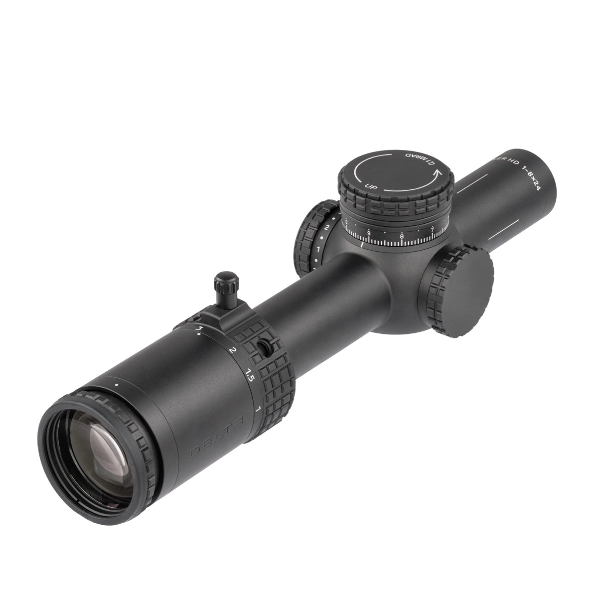 Visor Delta Stryker HD 1-8×24 SFP con retícula MRAD