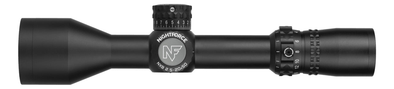 Visor NIGHTFORCE NX8 2.5-20x50 F2