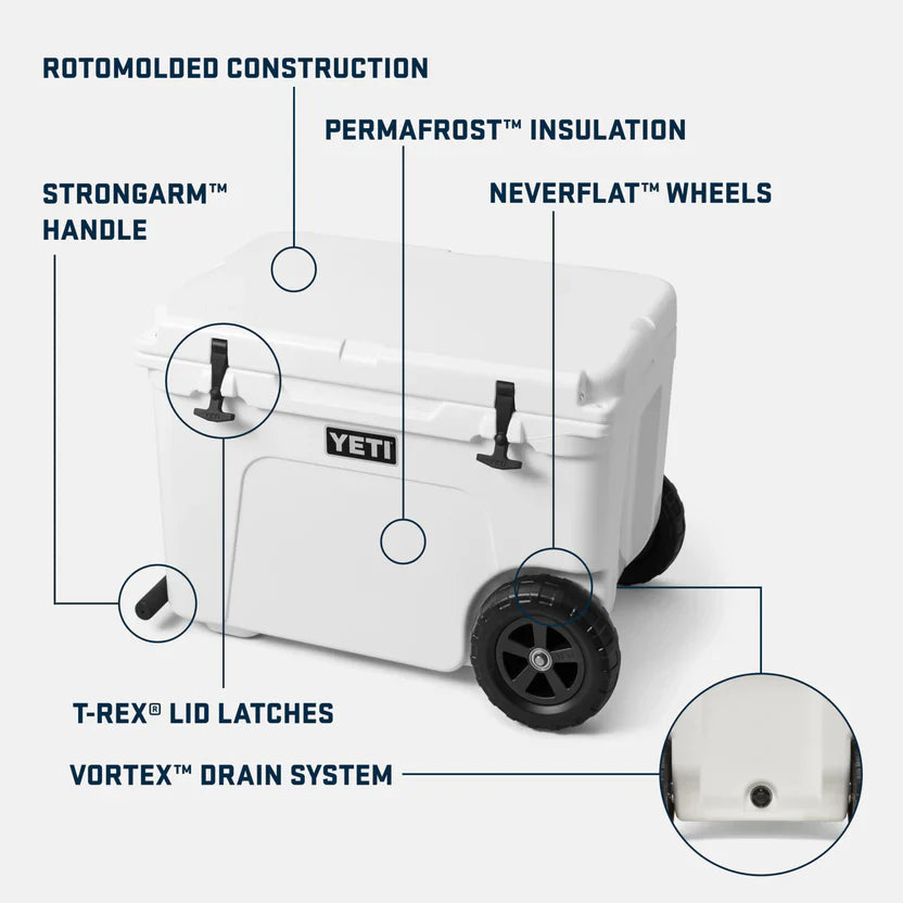 Nevera rígida con ruedas YETI Tundra Haul Wheeled Cool Box