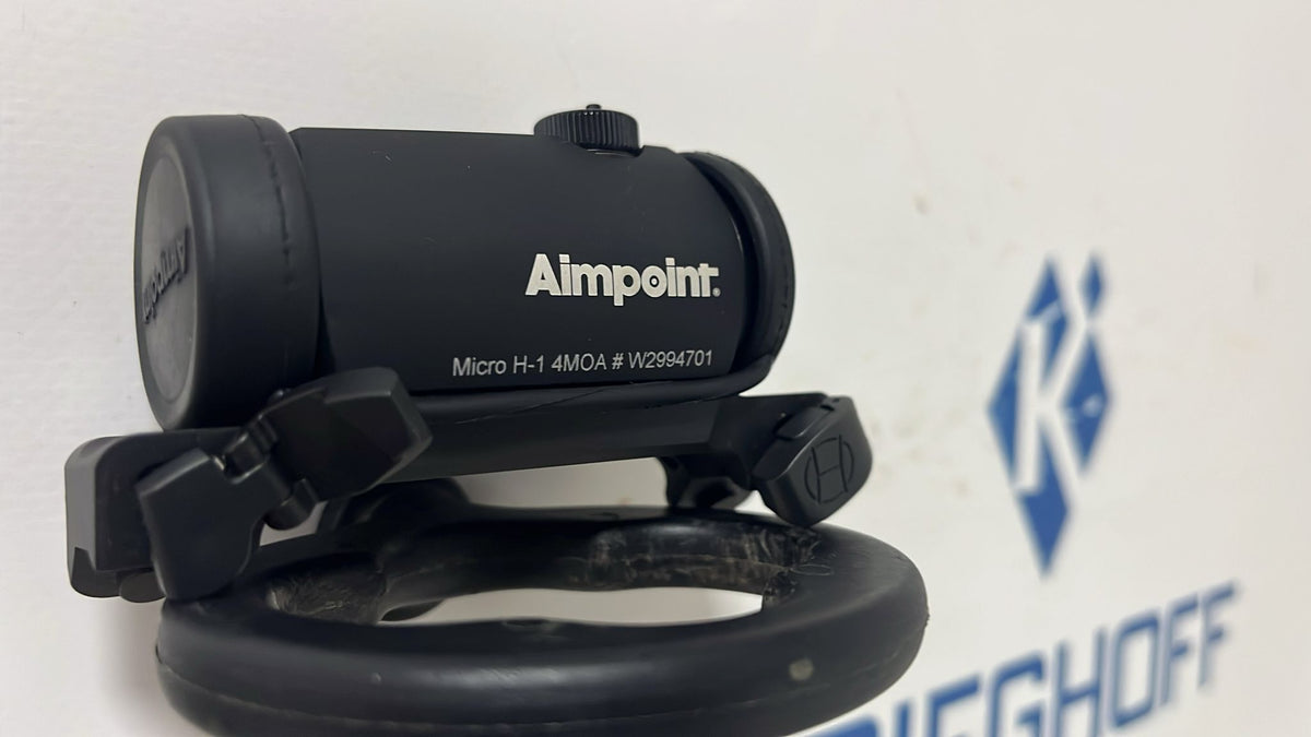 OCASION Aimpoint Micro H-1 4 MOA con monturas Blaser