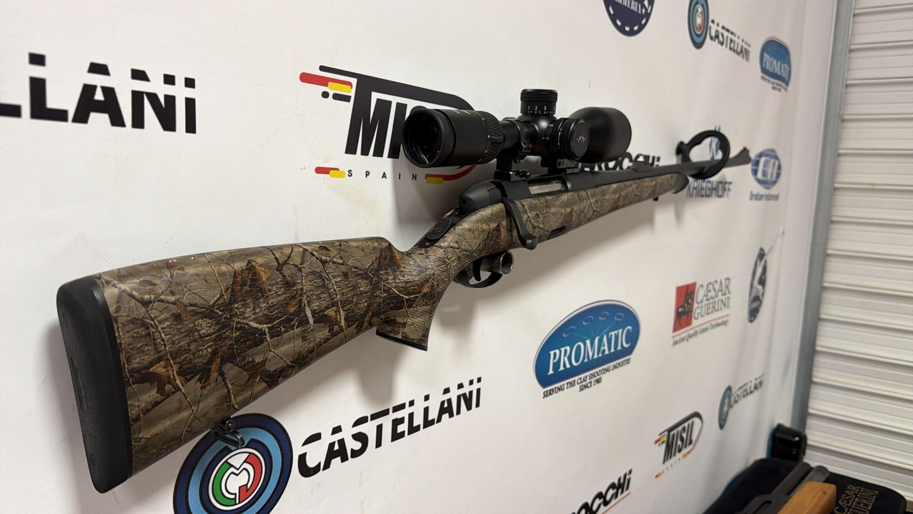 OCASION Rifle MANNLICHER SM12 C/ .270 WSM Realtree + Visor BLASER B2 2,5-15x56 iC