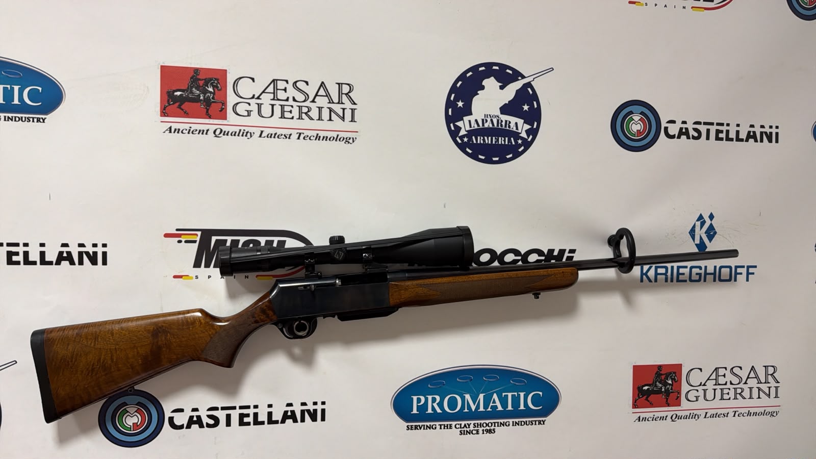 OCASION Rifle Semiautomático BROWNING BAR FN C/ .338 Win. Mag. + Zeiss Diavari-Z 3-12x56