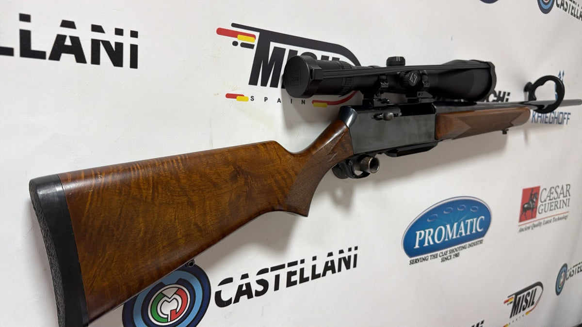 OCASION Rifle Semiautomático BROWNING BAR FN C/ .338 Win. Mag. + Zeiss Diavari-Z 3-12x56