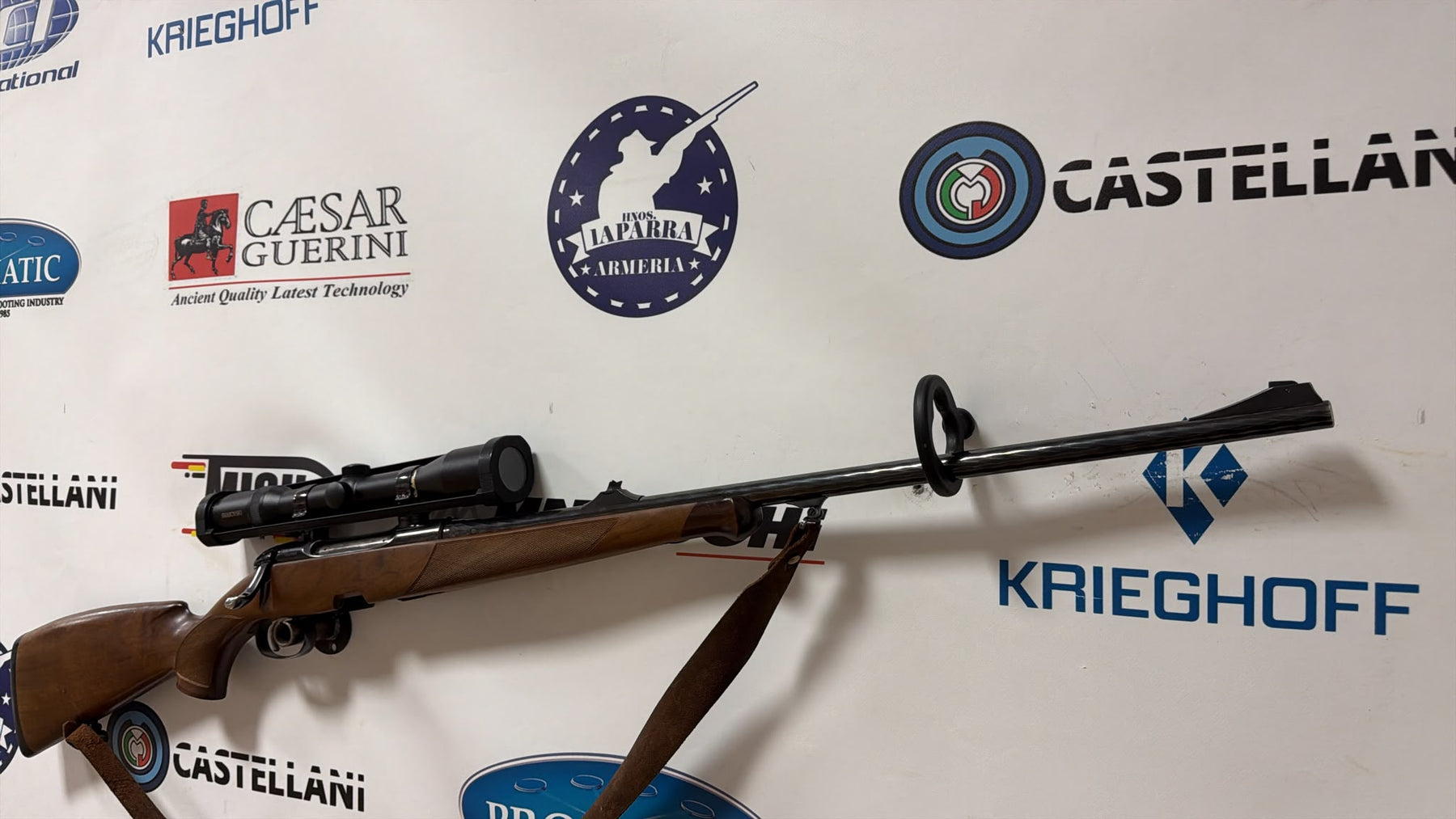 OCASION Rifle de Cerrojo MANNLICHER C/ 7mm RM + Swarovski Habicht 1,5-6x42