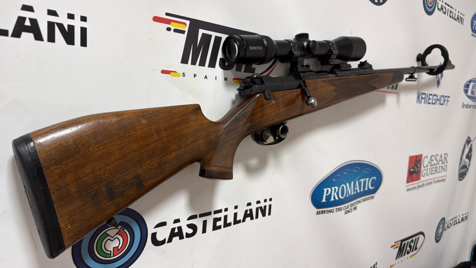 OCASION Rifle de Cerrojo MAUSER 66S C/ .300 Win. Mag. + Swarovski Habicht 1,5-6x42