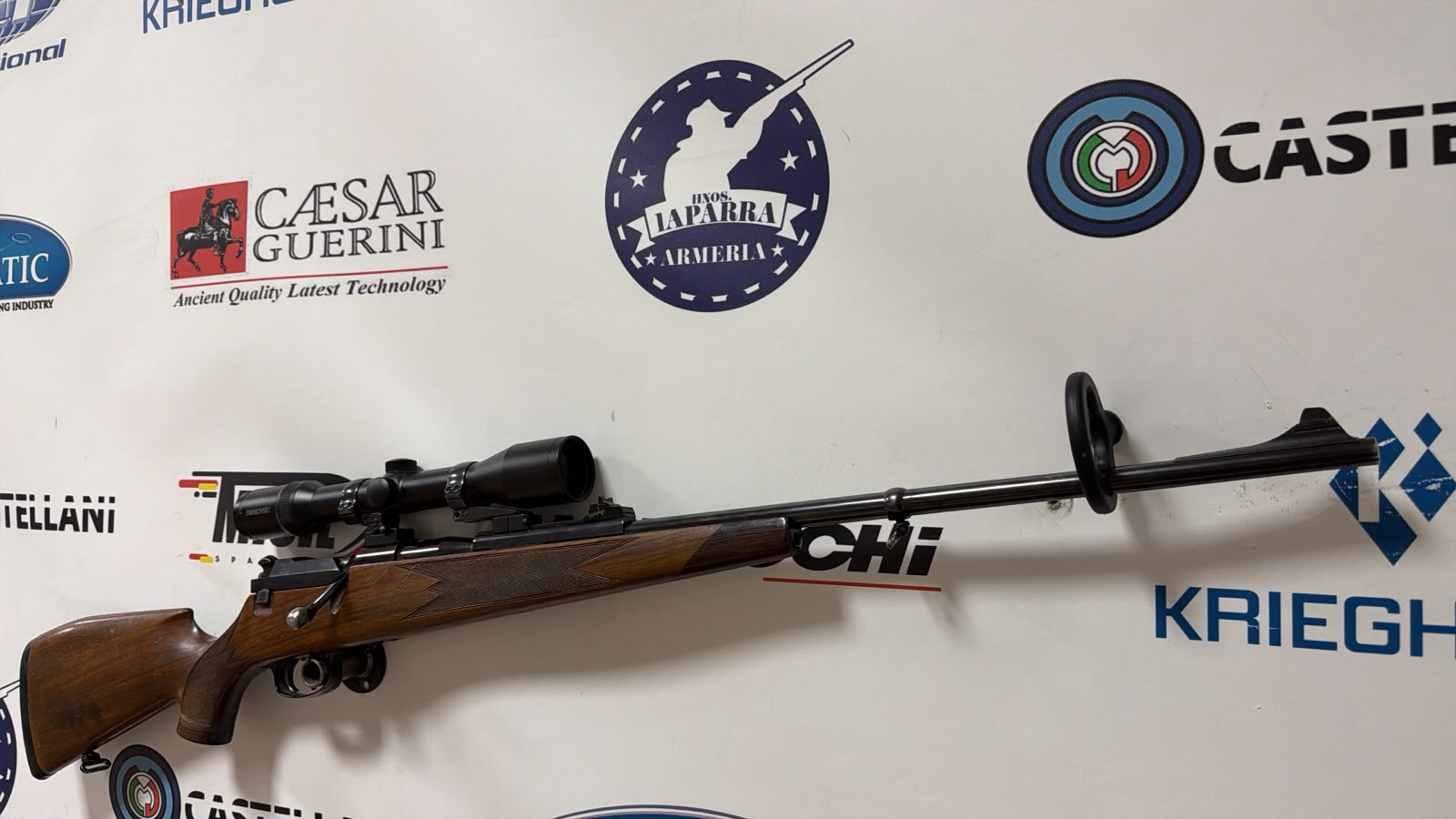 OCASION Rifle de Cerrojo MAUSER 66S C/ .300 Win. Mag. + Swarovski Habicht 1,5-6x42