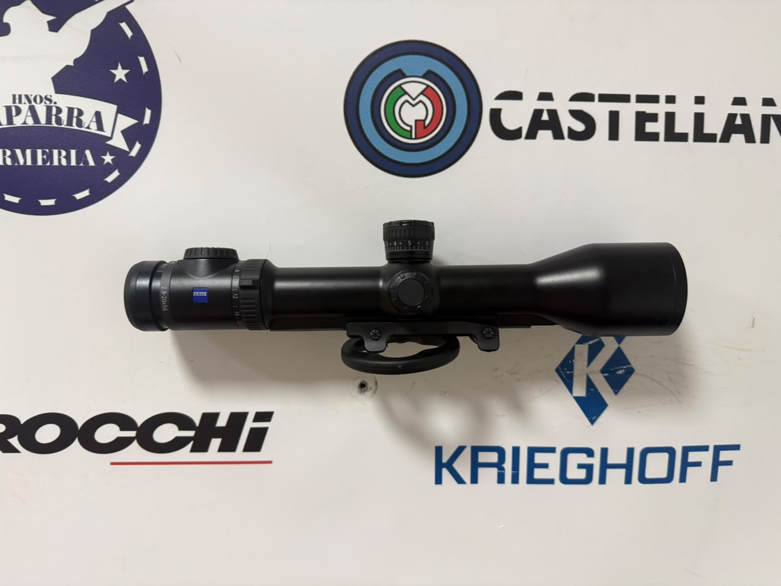 OCASION Visor ZEISS Victory V8 2,8-20x56 M con ASV LongRange Ret. 60 + Carril Interior