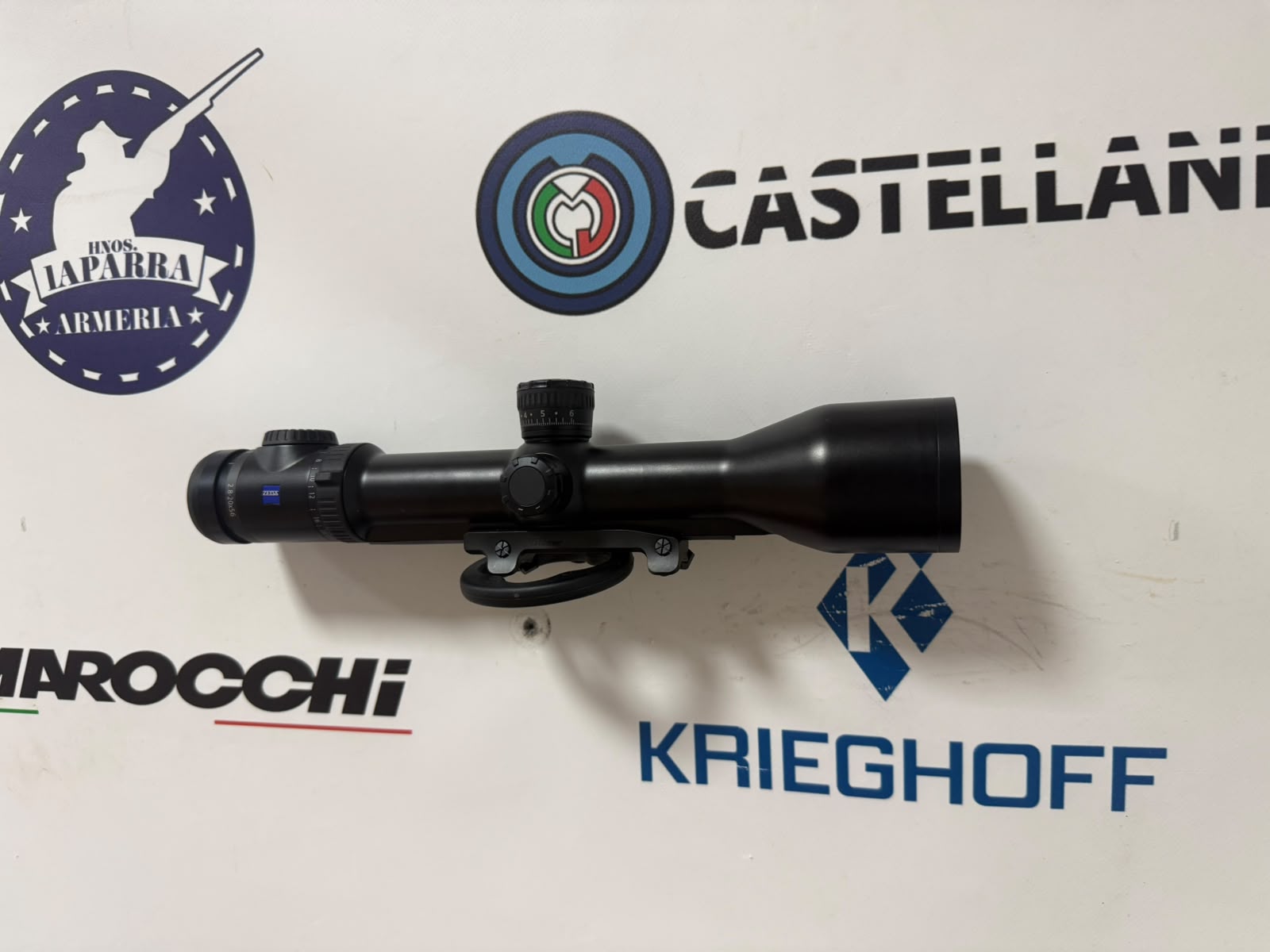 OCASION Visor ZEISS Victory V8 2,8-20x56 M con ASV LongRange Ret. 60 + Carril Interior