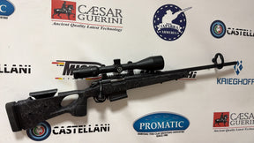OCASION Rifle de Cerrojo BERGARA B14 Thumbhole Black C/ .308 Win. + Visor 3-18x56