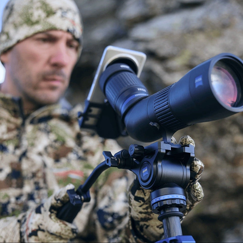 Adaptador para digiscoping ZEISS para smartphone
