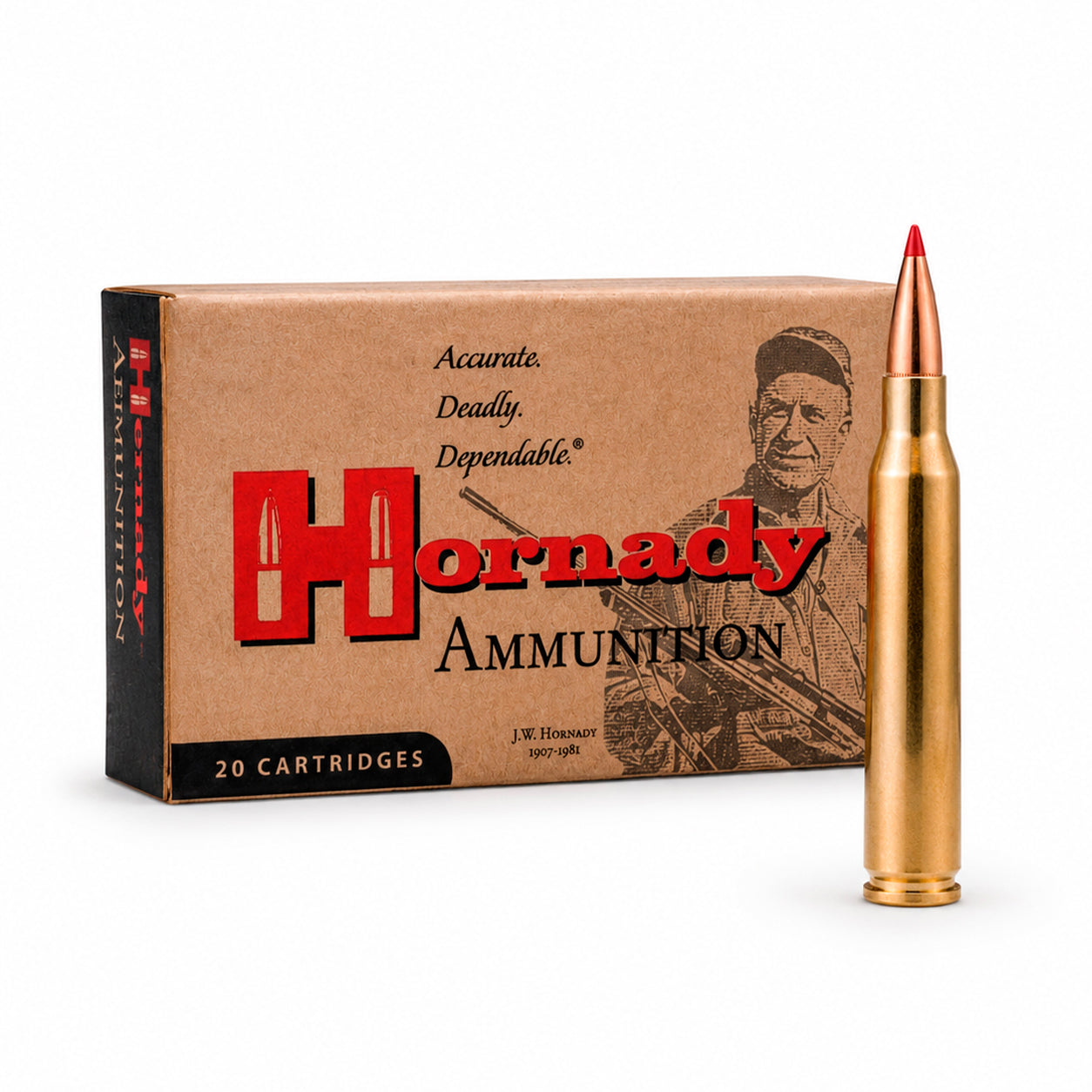 Munición de rifle HORNADY Custom InterBond