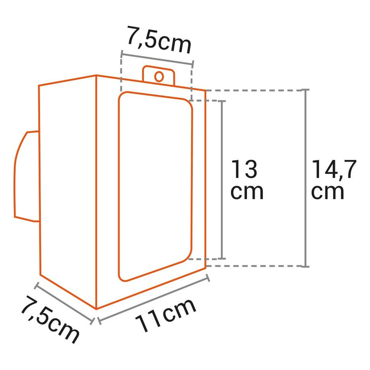 Caja seguridad para fototrampas · vista 2