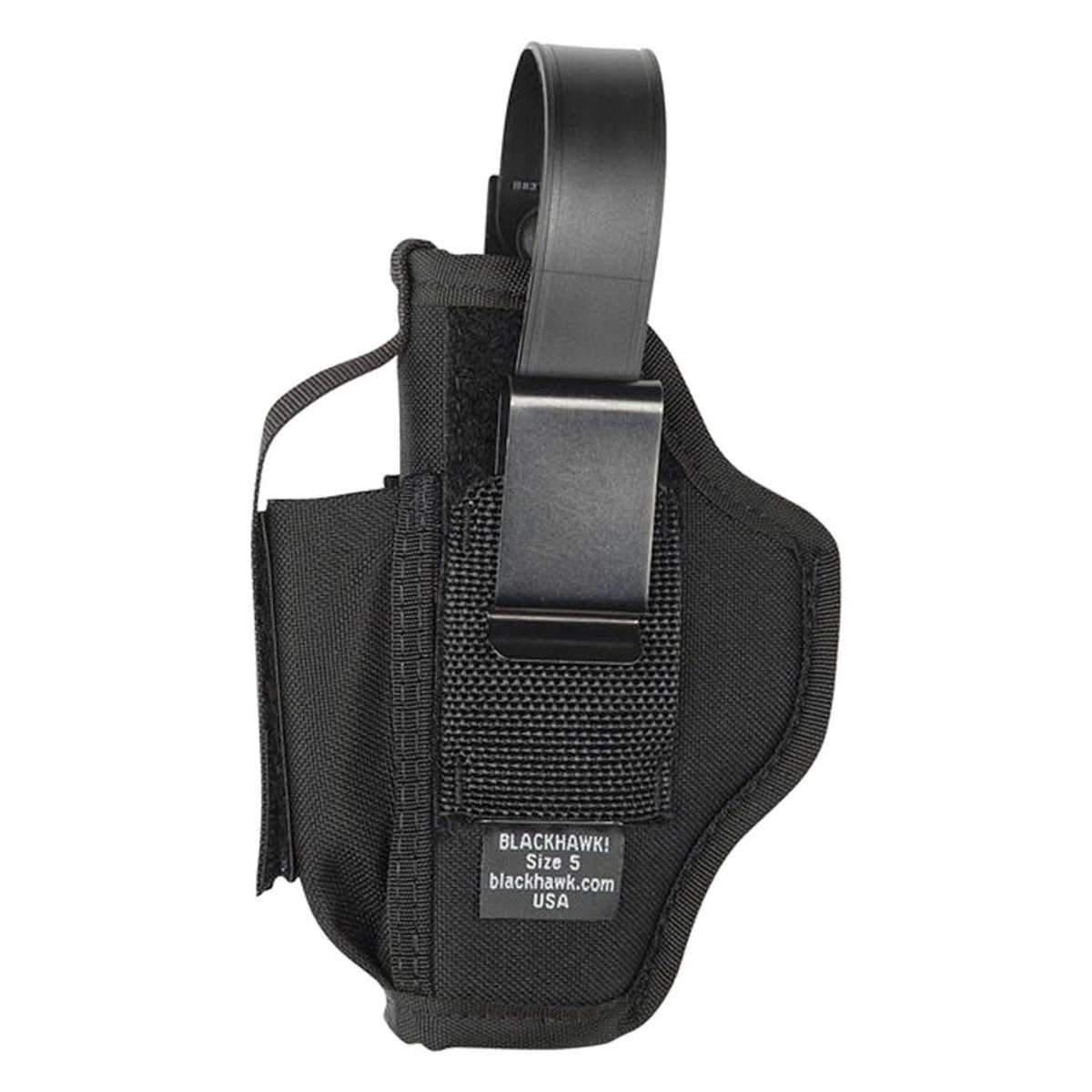 Funda de nylon BLACKHAWK! ambidiestra con porta cargador - imagen 2