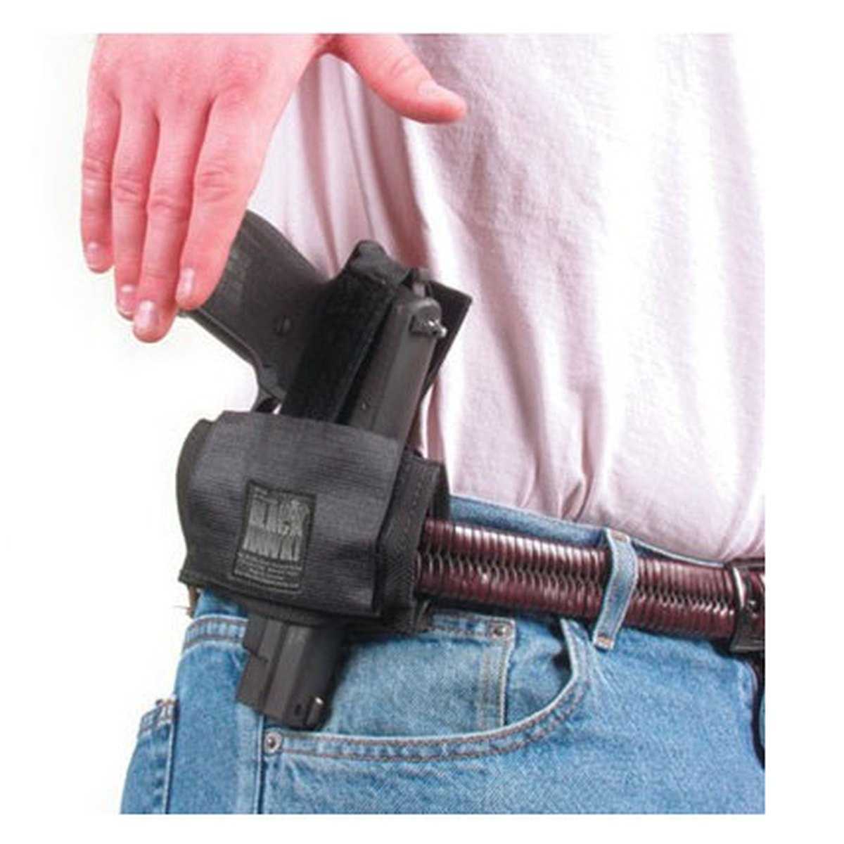 Funda de nylon BLAKHAWK ambidiestra detalle