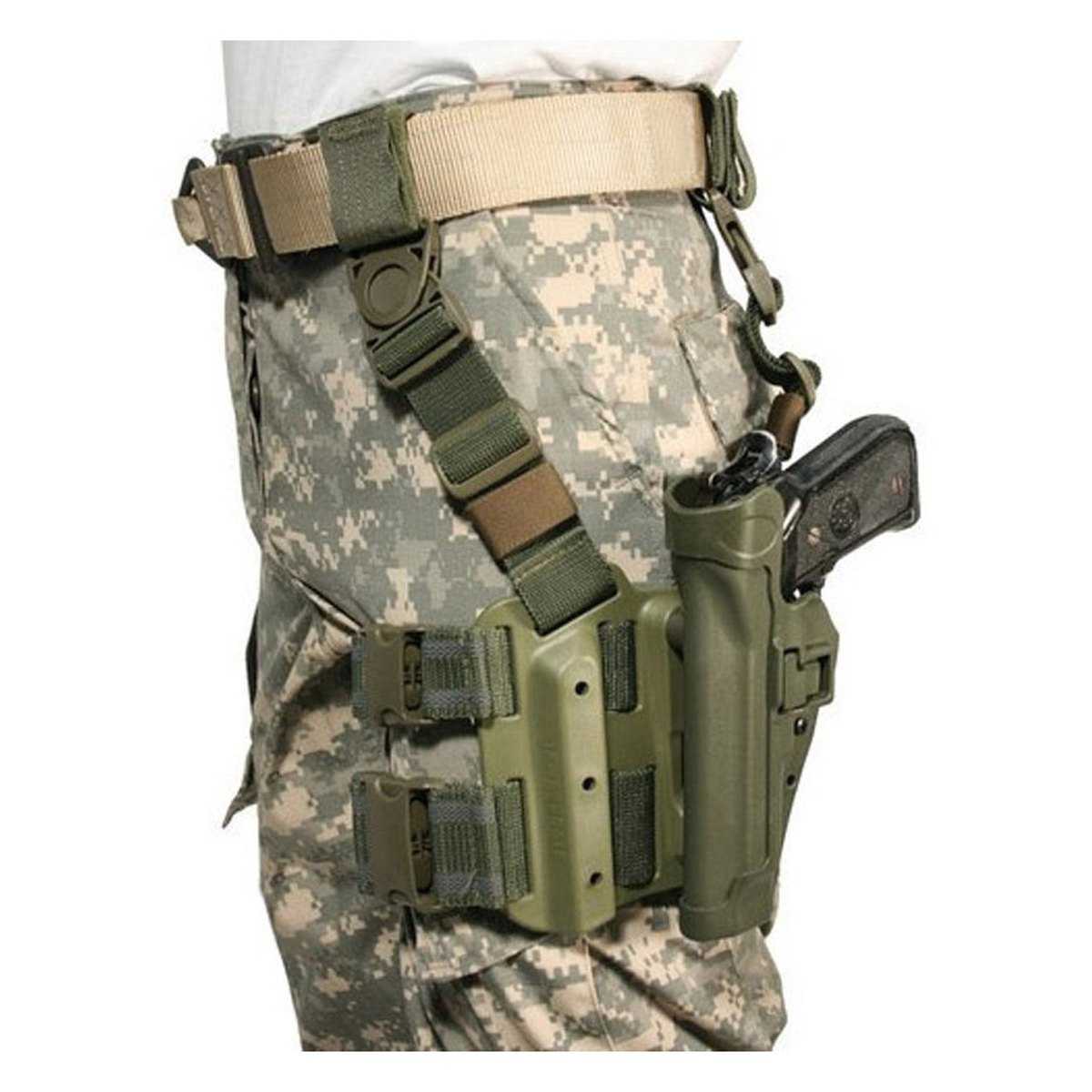 Funda BLACKHAWK SERPA Táctica de Nivel 2 (zurdo) - imagen 7