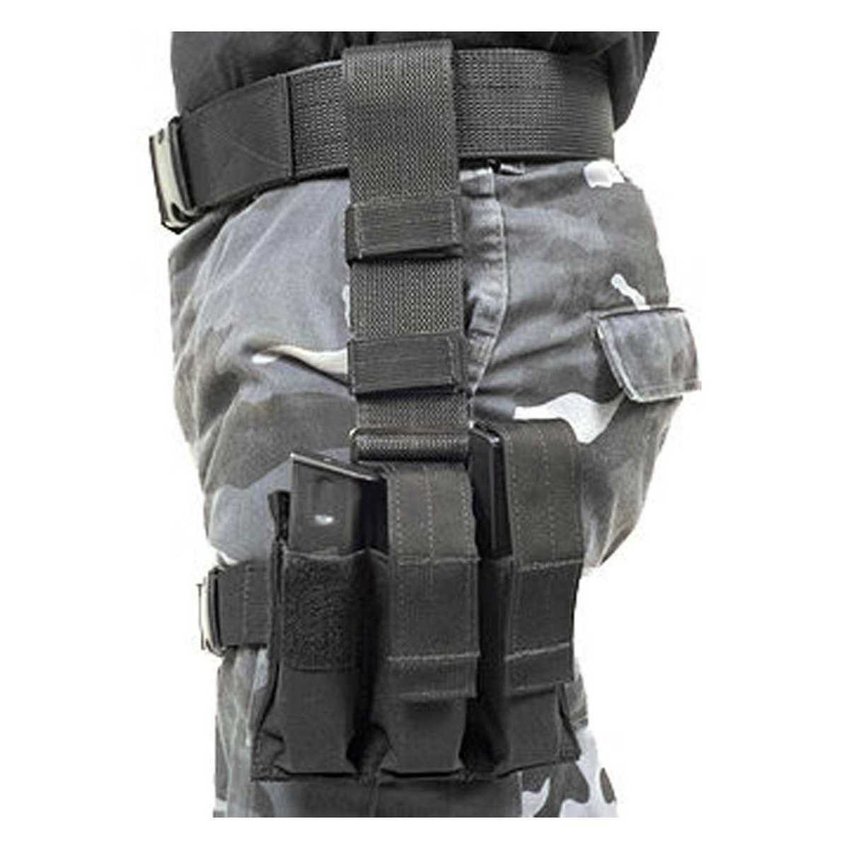 Funda de muslo BLACKHAWK Omega 3 cargadores con TalonFlex detalle