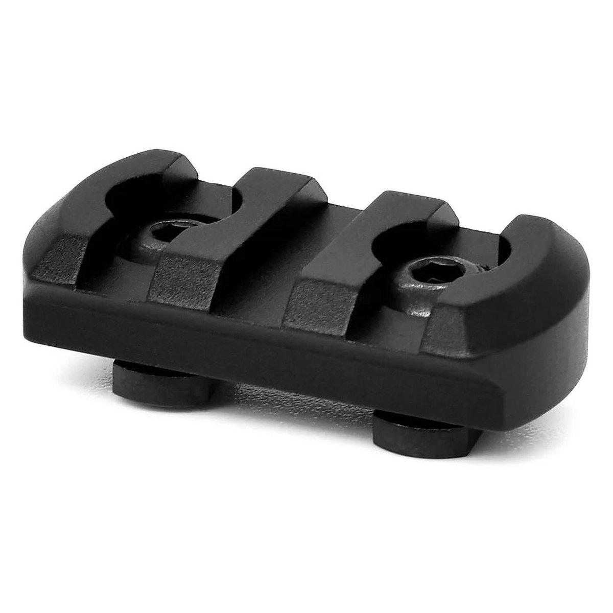 Carril WARNE M-LOK 3 ranuras